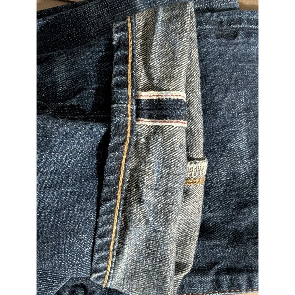 Simon Miller Slim Fit Jeans Mens 34 Blue Medium Wash Whiskered Made in USA